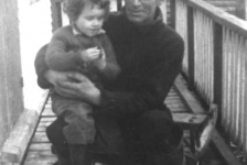 060: Leo Kerrivan and his daughter Sandra. (circa 1961) [courtesy of Sadie (Norman) Kerrivan]